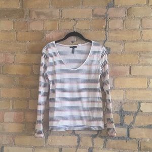 BDG Slim fit flannel long sleeve tee